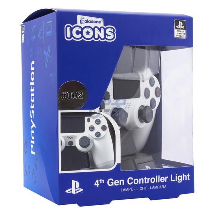 paladone playstation 4th gen controller icon light