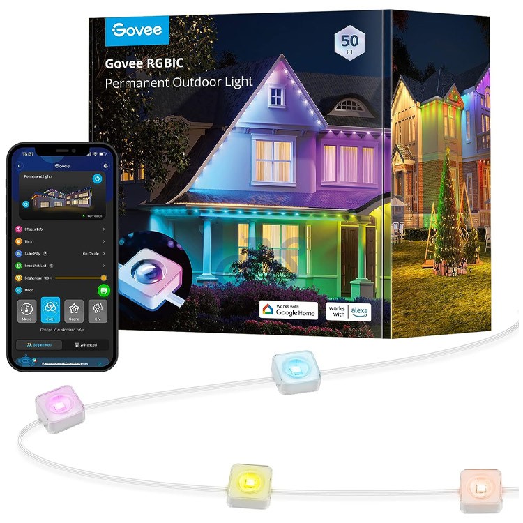 govee rgbic permanent outdoor lights 50ft