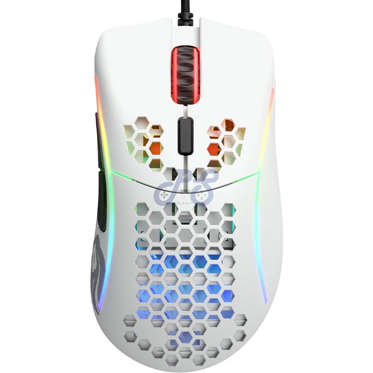 glorious model d minus gaming mouse white