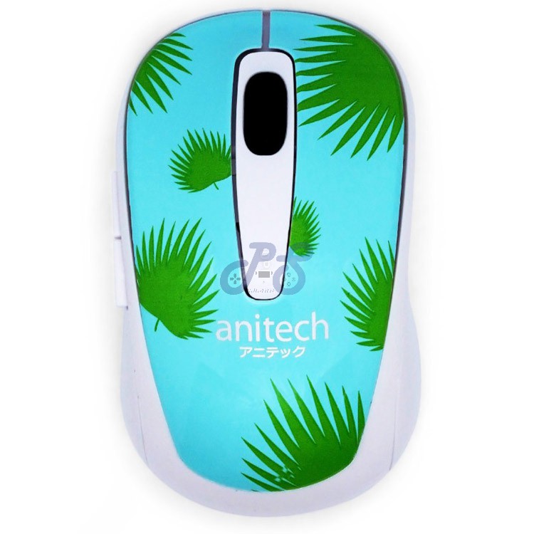 anitech w223 wireless mouse blue