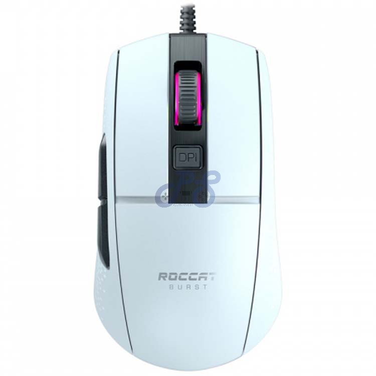 roccat burst core gaming mouse white