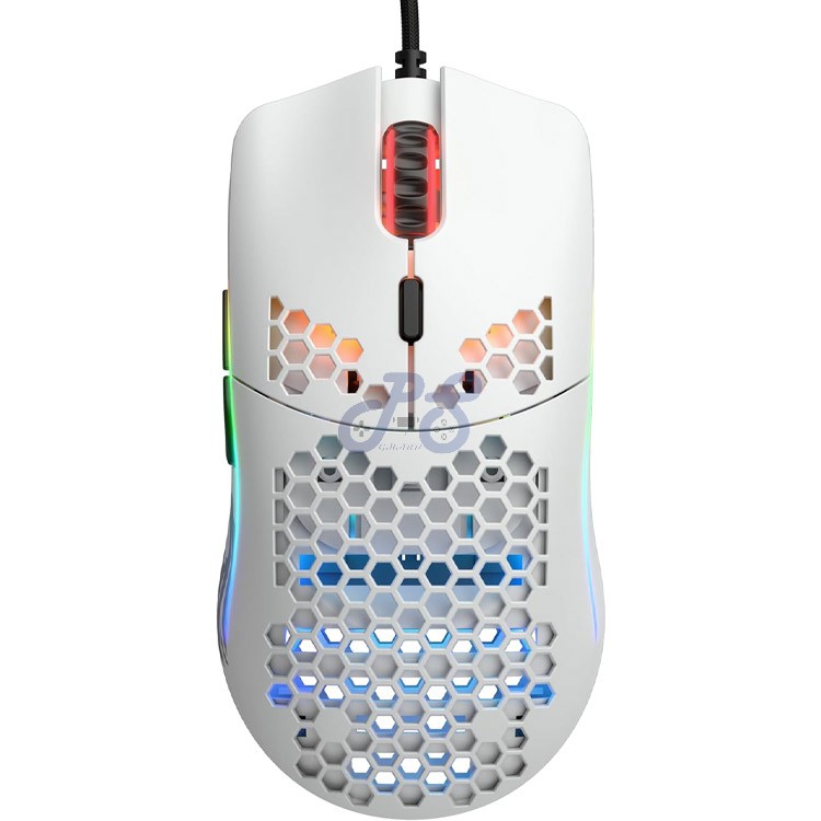 glorious model o minus gaming mouse white