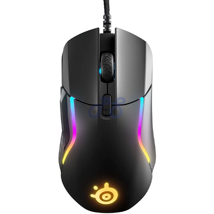 steelseries rival 5 wired gaming mouse black