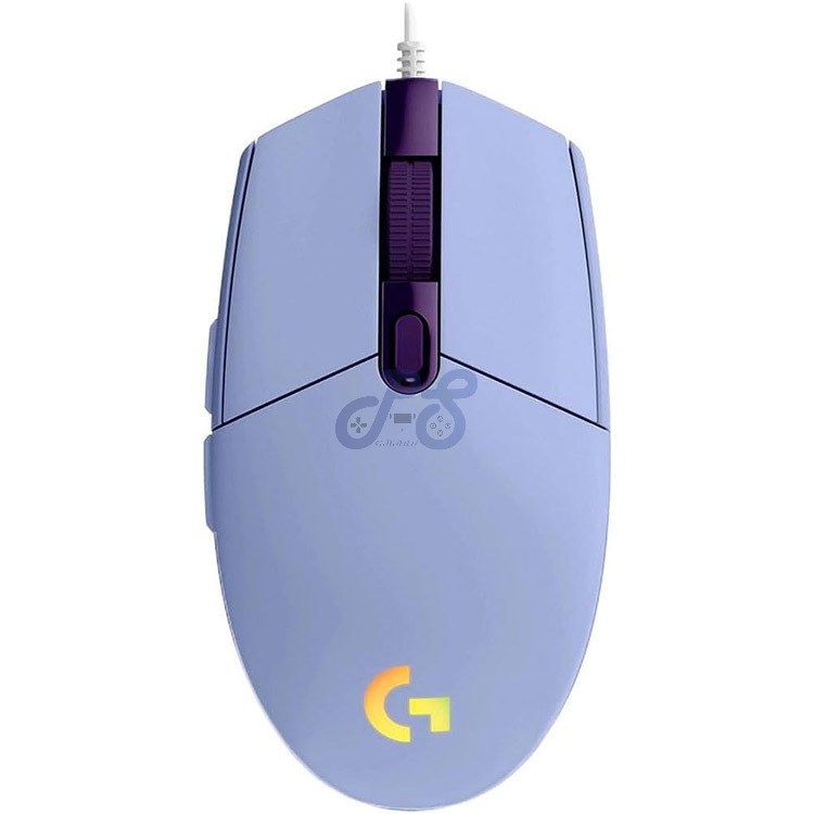 logitech g102 gaming mouse lilac