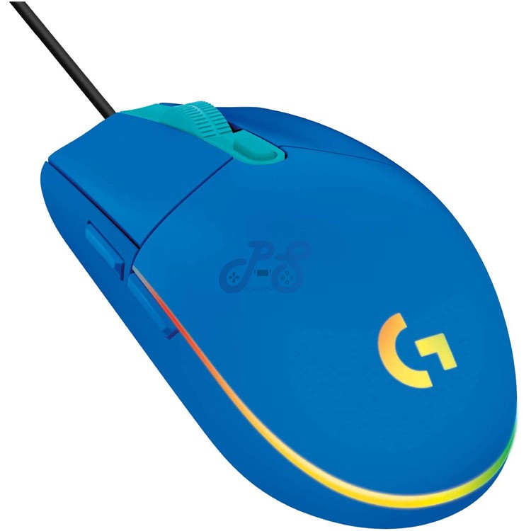 logitech g203 lightsync gaming mouse blue