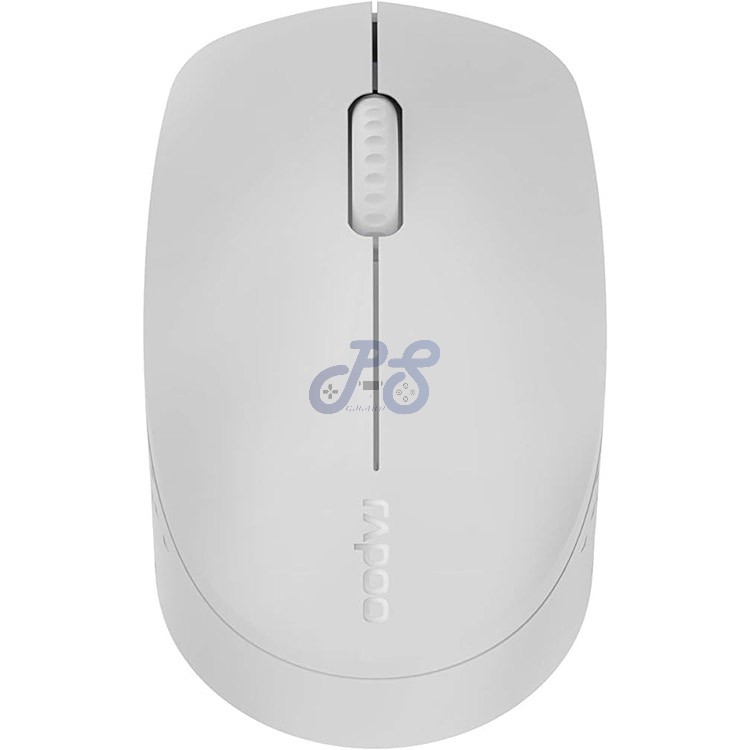 rapoo m100 wireless mouse light gray