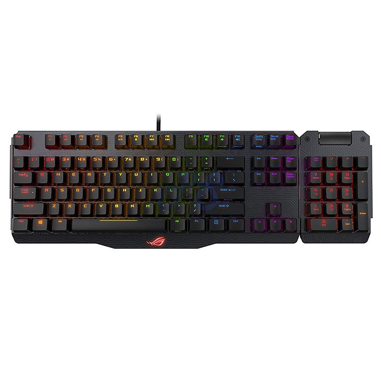 asus rog claymore rgb mechanical gaming keyboard