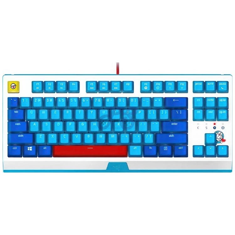 razer blackwidow x mechanical gaming keyboard doraemon 50th anniversary limited edition