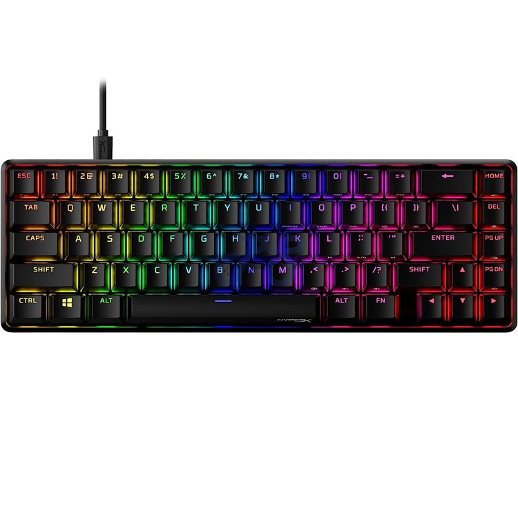 hyperx alloy origins 65 mechanical gaming keyboard hyperx aqua switch