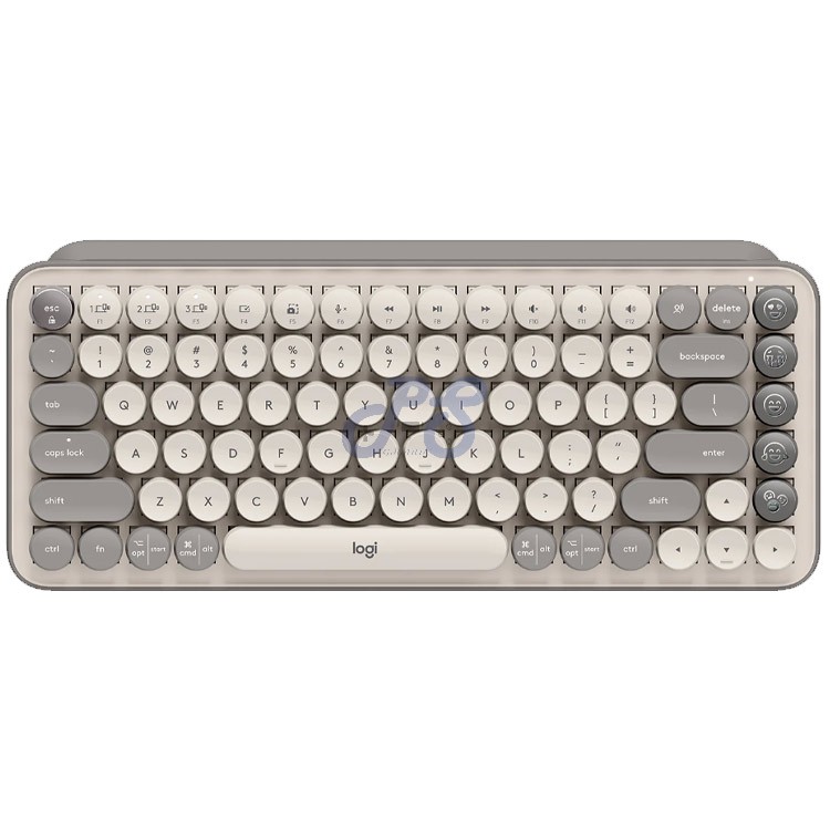 logitech pop keys wireless mechanical keyboard mist