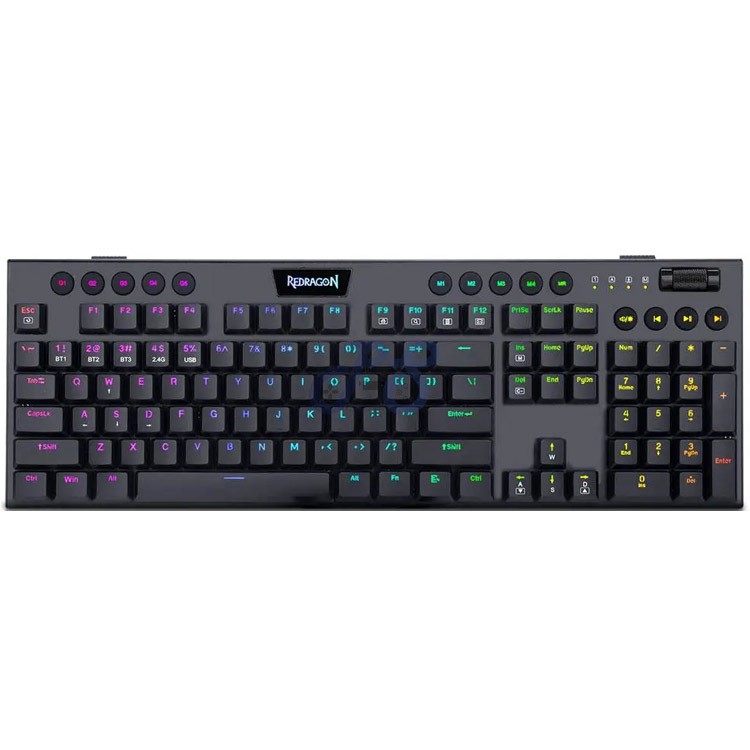 redragon horus wireless mechanical keyboard red switch