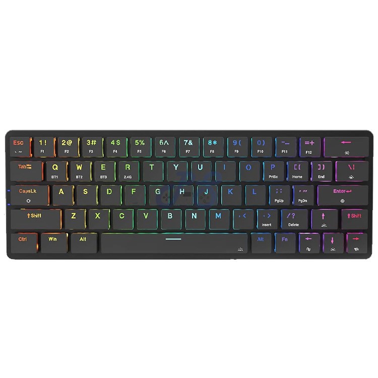 redragon elise pro wireless mechanical gaming keyboard red switch 21023