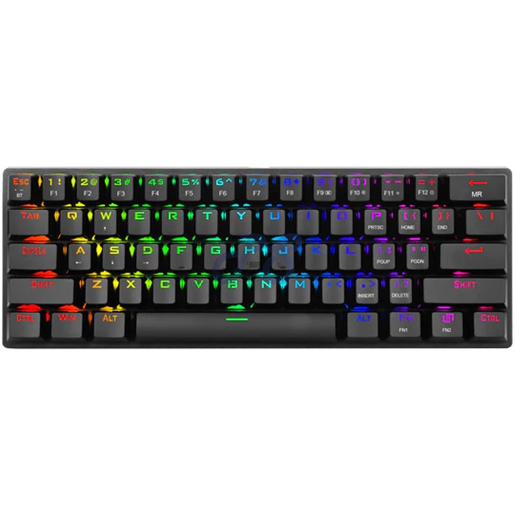 tdagger adriatic 60 wireless mechanical gaming keyboard blue switch