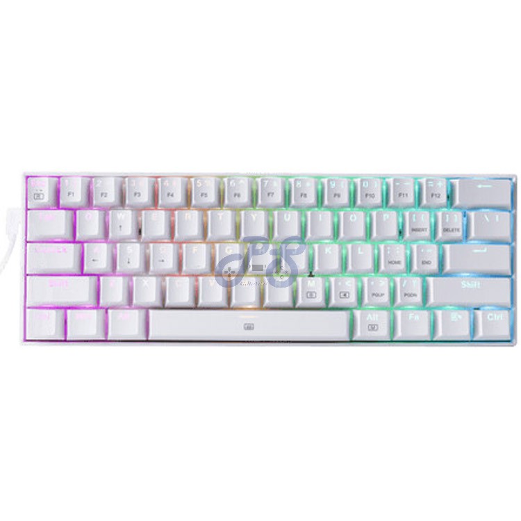 redragon dragonborn k630 mechanical keyboard red switch white