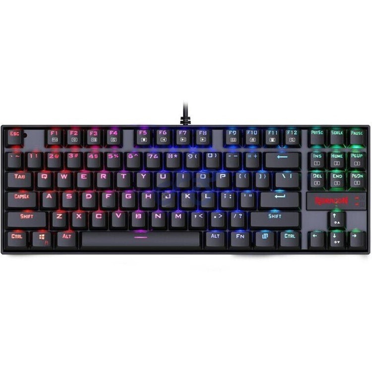 redragon kumara k552 mechanical gaming keyboard black