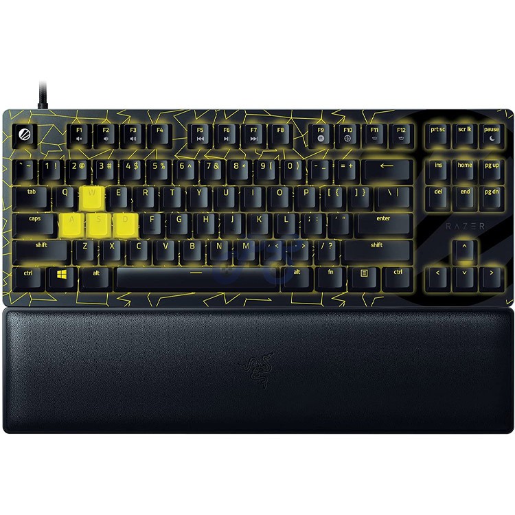 razer huntsman v2 tkl optical gaming keyboard esl edition red linear switches