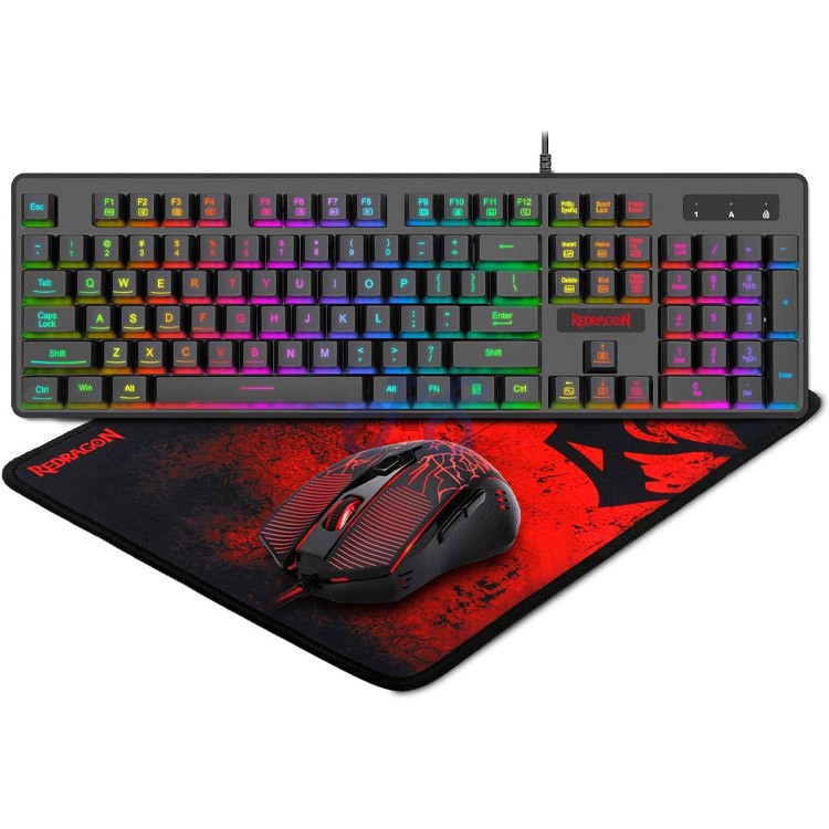 redragon s107 gaming keyboard and mouse combo