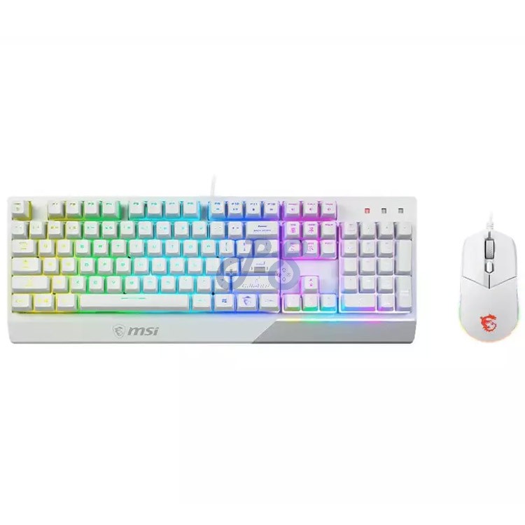msi vigor gk30 combo mouse amp keyboard white