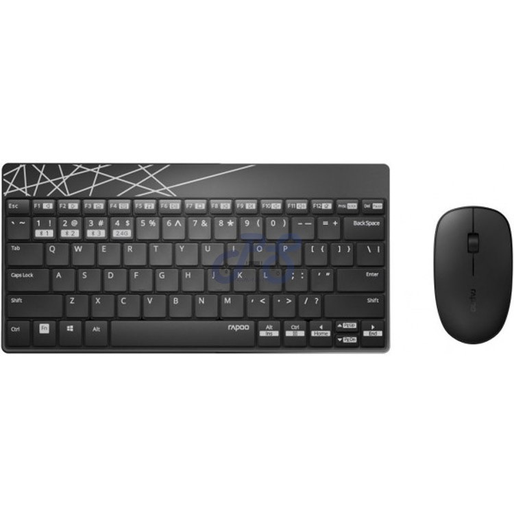 rapoo 8000m wireless mouse amp keyboard