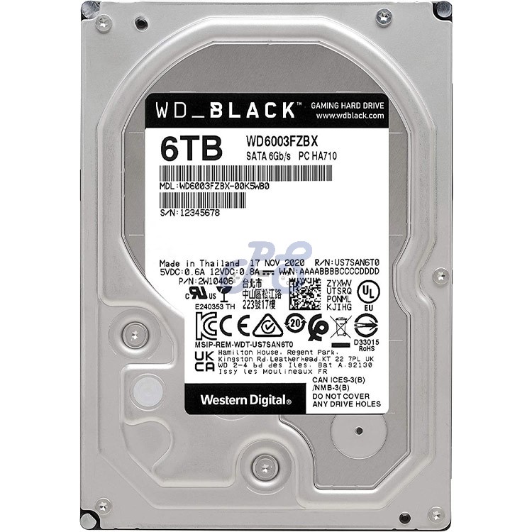 wdblack wd4005fzbx gaming hard drive 6tb