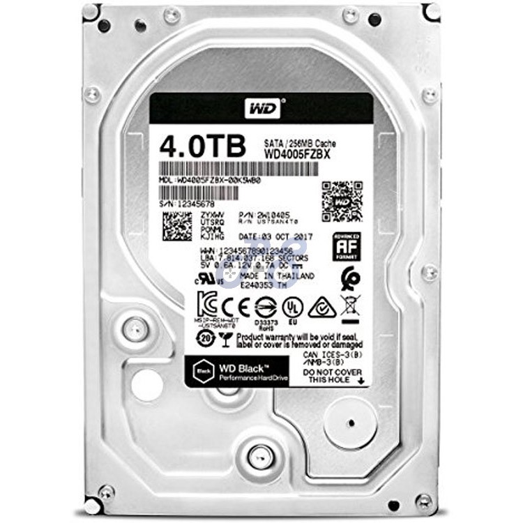 wdblack wd4005fzbx gaming hard drive 4tb