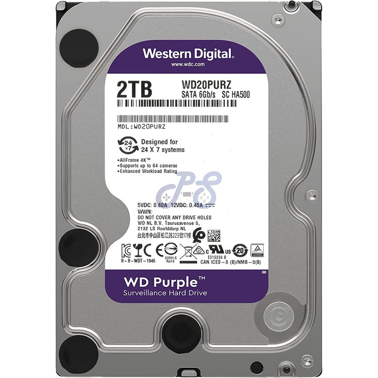 wd purple wd20purz internal hard drive 2tb