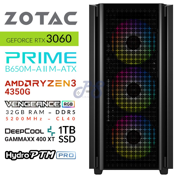 eco amd cg540 full rgb gaming pc
