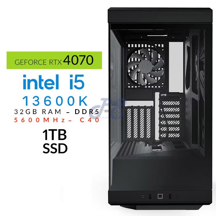 hermes hyte y40 3647 gaming pc