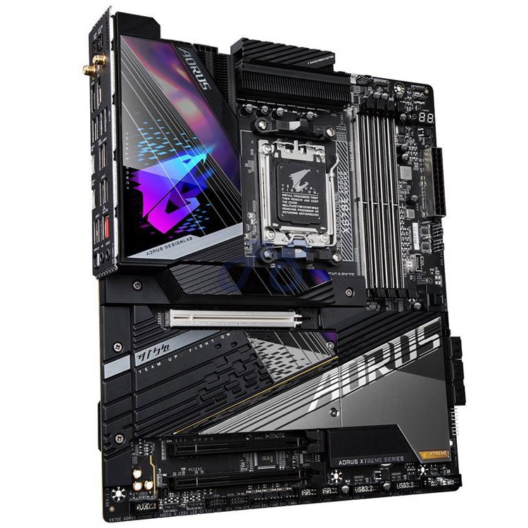 aorus x670e xtreme ax eatx gaming motherboard amd chipset