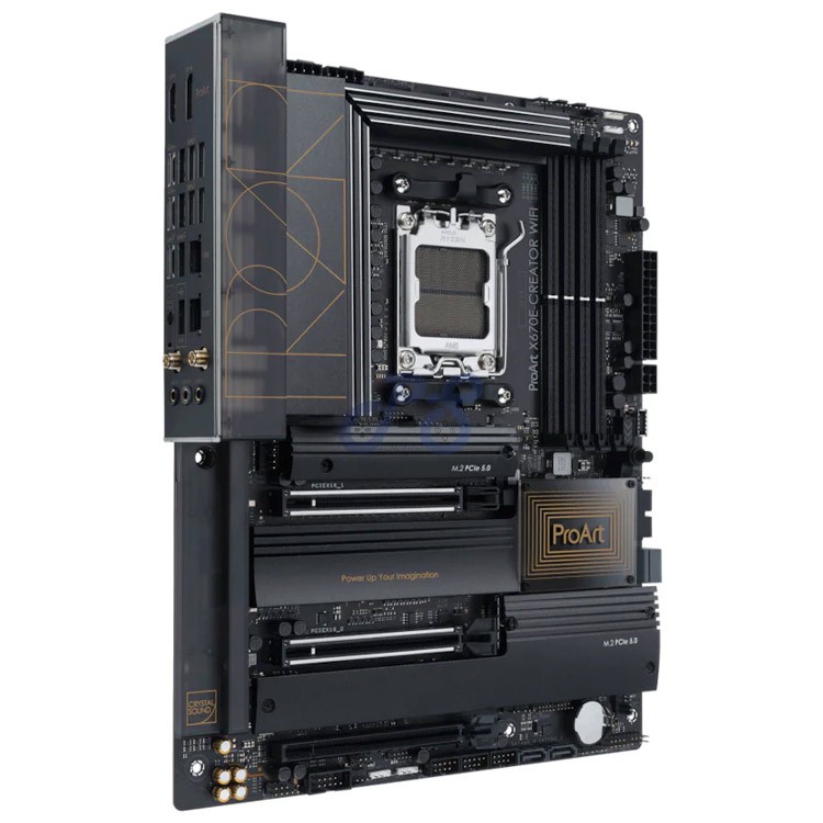 asus proart x670ecreator wifi atx motherboard amd chipset