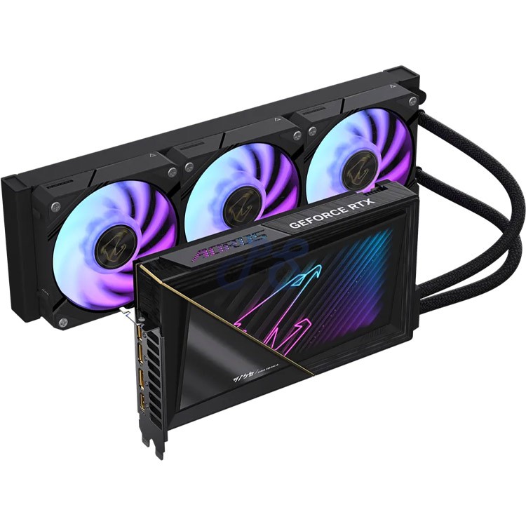 gigabyte aorus geforce rtx 5090 xtreme waterforce gaming graphics card 32gb