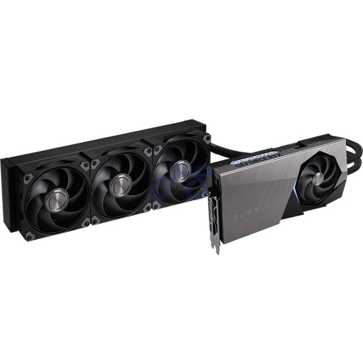 msi geforce rtx 5090 suprim liquid gaming graphics card 32gb