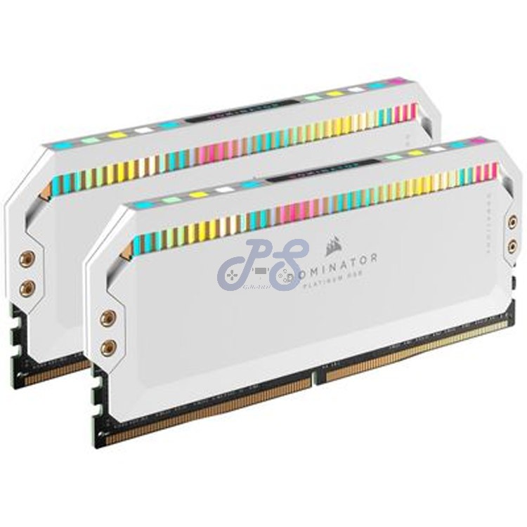 corsair dominator platinum rgb 32gb ram ddr5 6200mhz c36 white