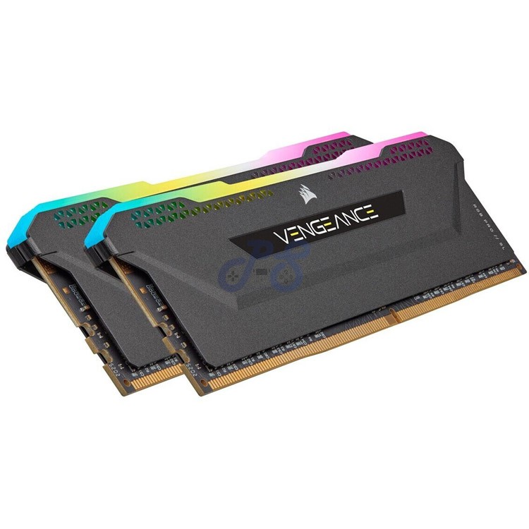 corsair vengeance rgb pro sl 32gb ddr4 dual kit intel xmp 3600mhz cl18 black