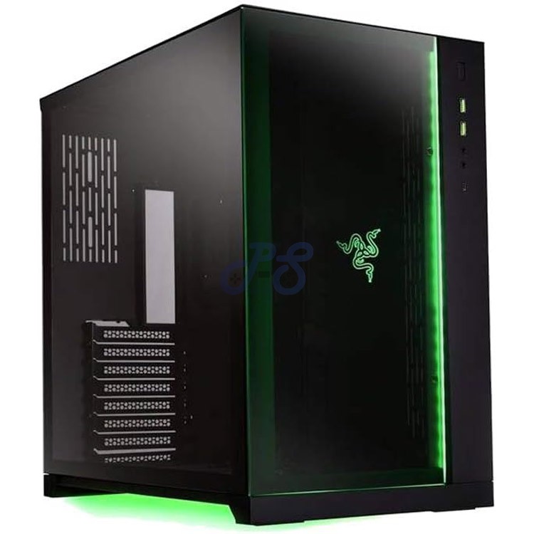 lian li pco11 dynamic midtower gaming pc case razer edition