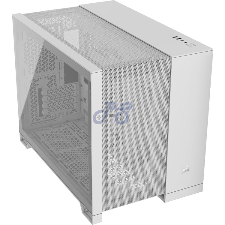 corsair 2500d airflow midtower gaming pc case white