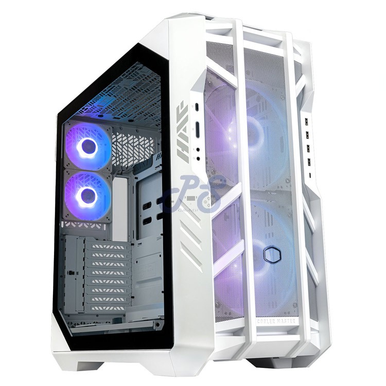 cooler master haf 700 full tower gaming pc case white