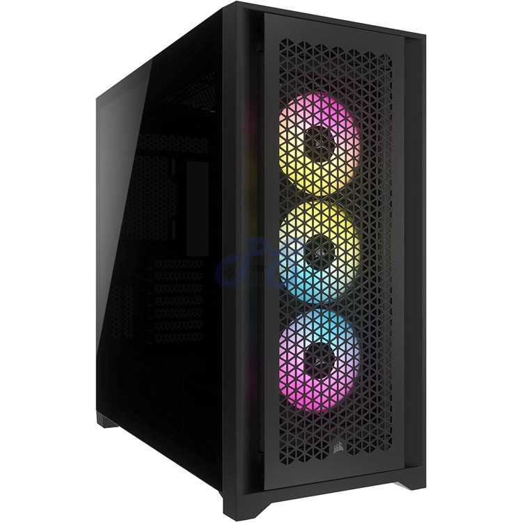 corsair icue 5000d rgb airflow midtower pc case black