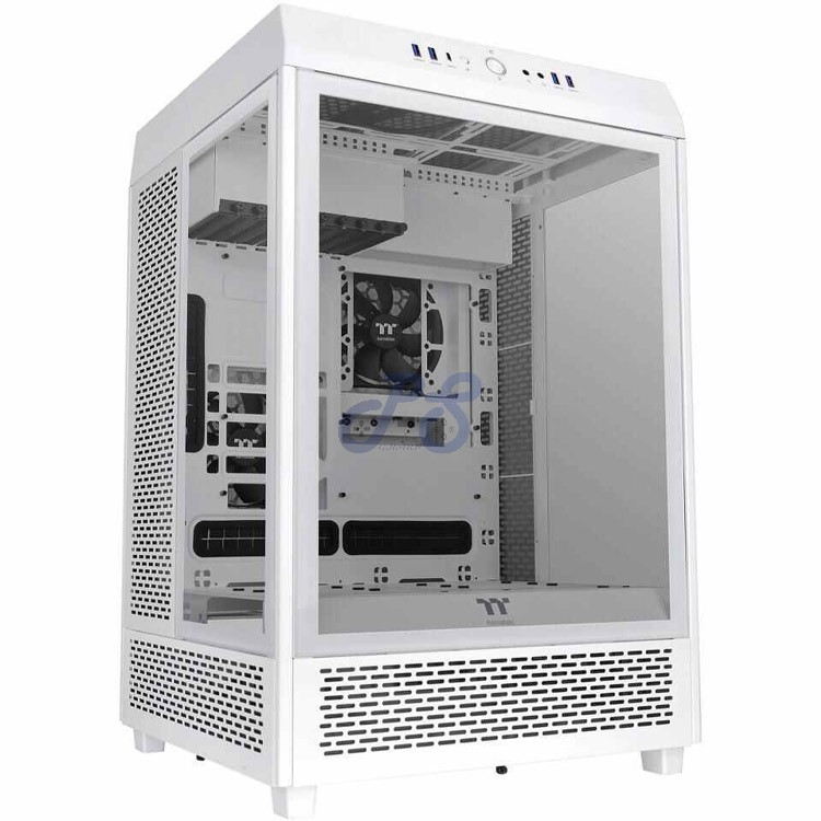 thermaltake the tower 500 midtower pc case snow white