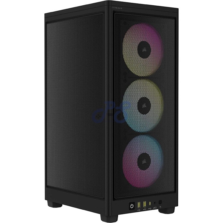 corsair icue 2000d rgb airflow minitower pc case black