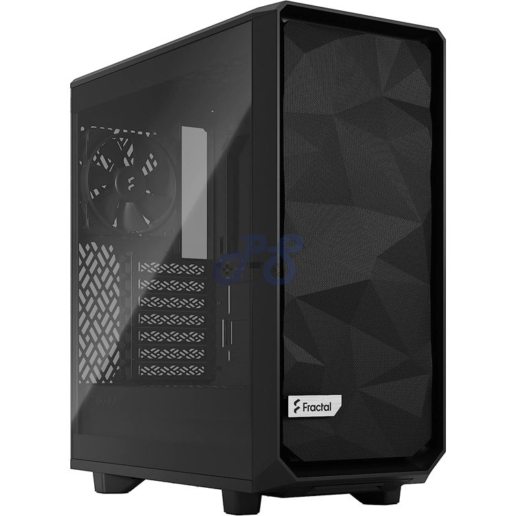fractal design meshify 2 compact lite midtower pc case black tg light tint
