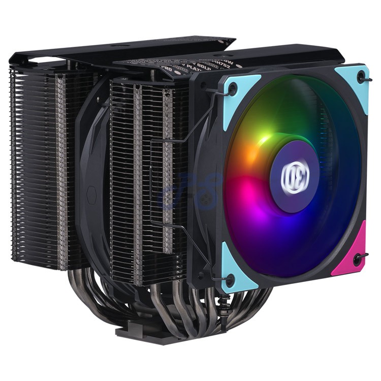 cooler master masterair ma824 stealth cpu air cooler 30th anniversary edition