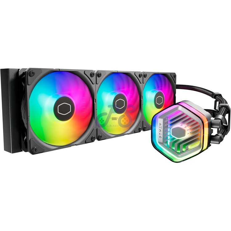 cooler master masterliquid atmos 360 aio cpu watercooler black