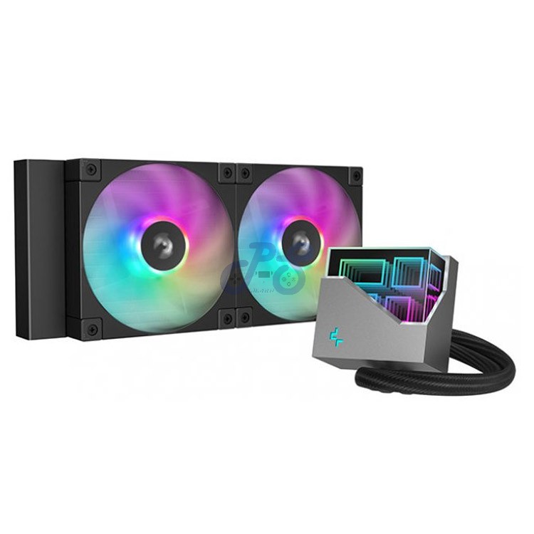 deepcool lt240 argb liquid cpu cooler