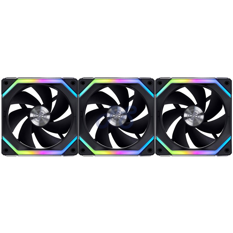 lian li uni sl120 v2 argb case fan 3p 120mm black