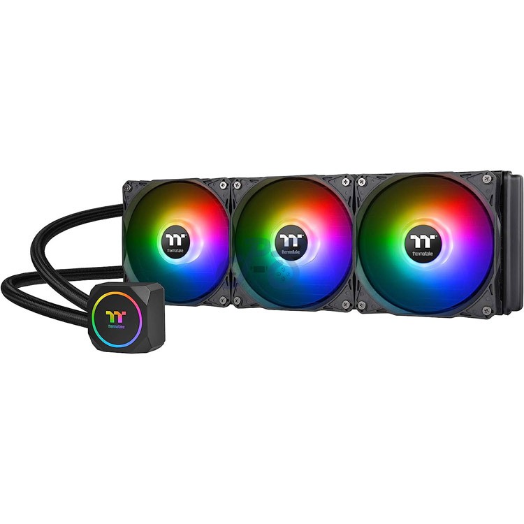 thermaltake th360 argb aio liquid cpu cooler black