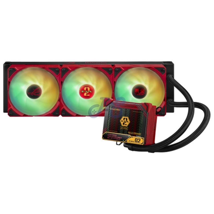asus rog ryujin iii 360 argb aio cpu cooler eva02 edition
