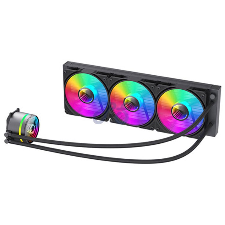 gamemax iceburg 360 allinone liquid cpu cooler black