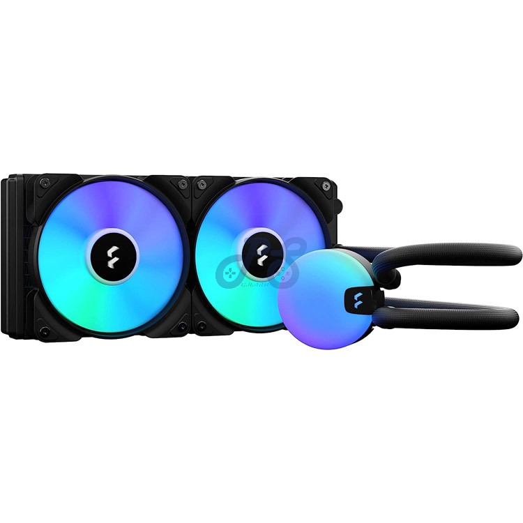fractal design lumen s24 prefilled cpu water cooler 240mm