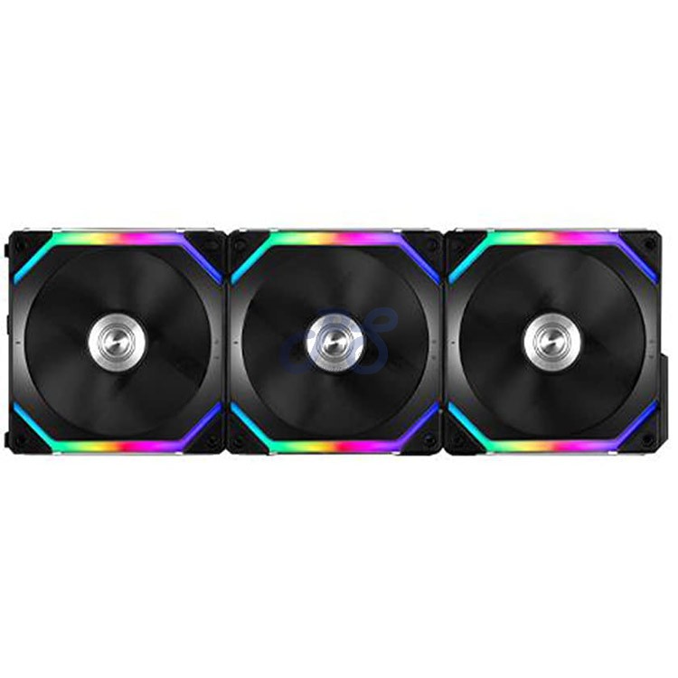 lian li uni sl120 argb case fan 3p 120mm black
